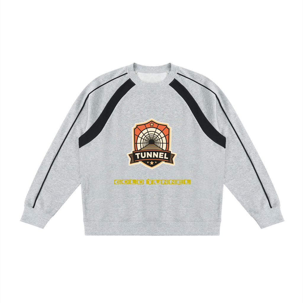 Unisex Color Block Crewneck Sweatshirt