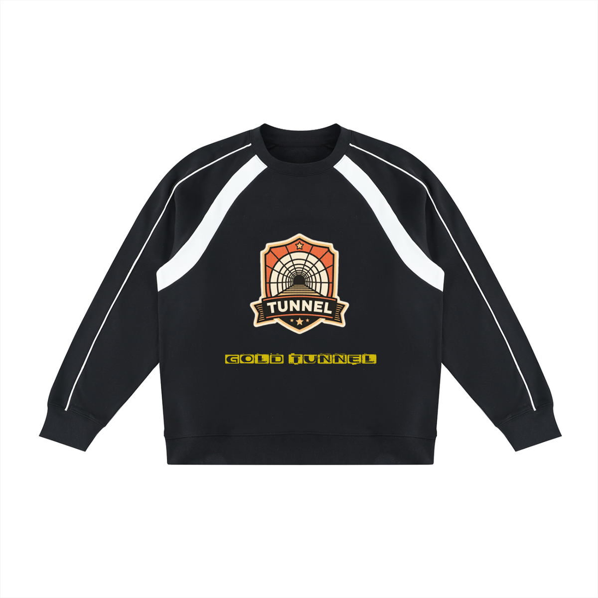 Unisex Color Block Crewneck Sweatshirt