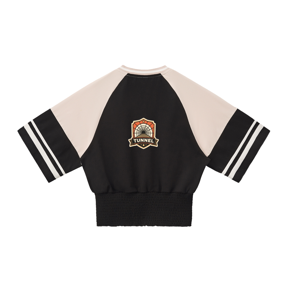 Women's Color Block Ruched T-Shirt