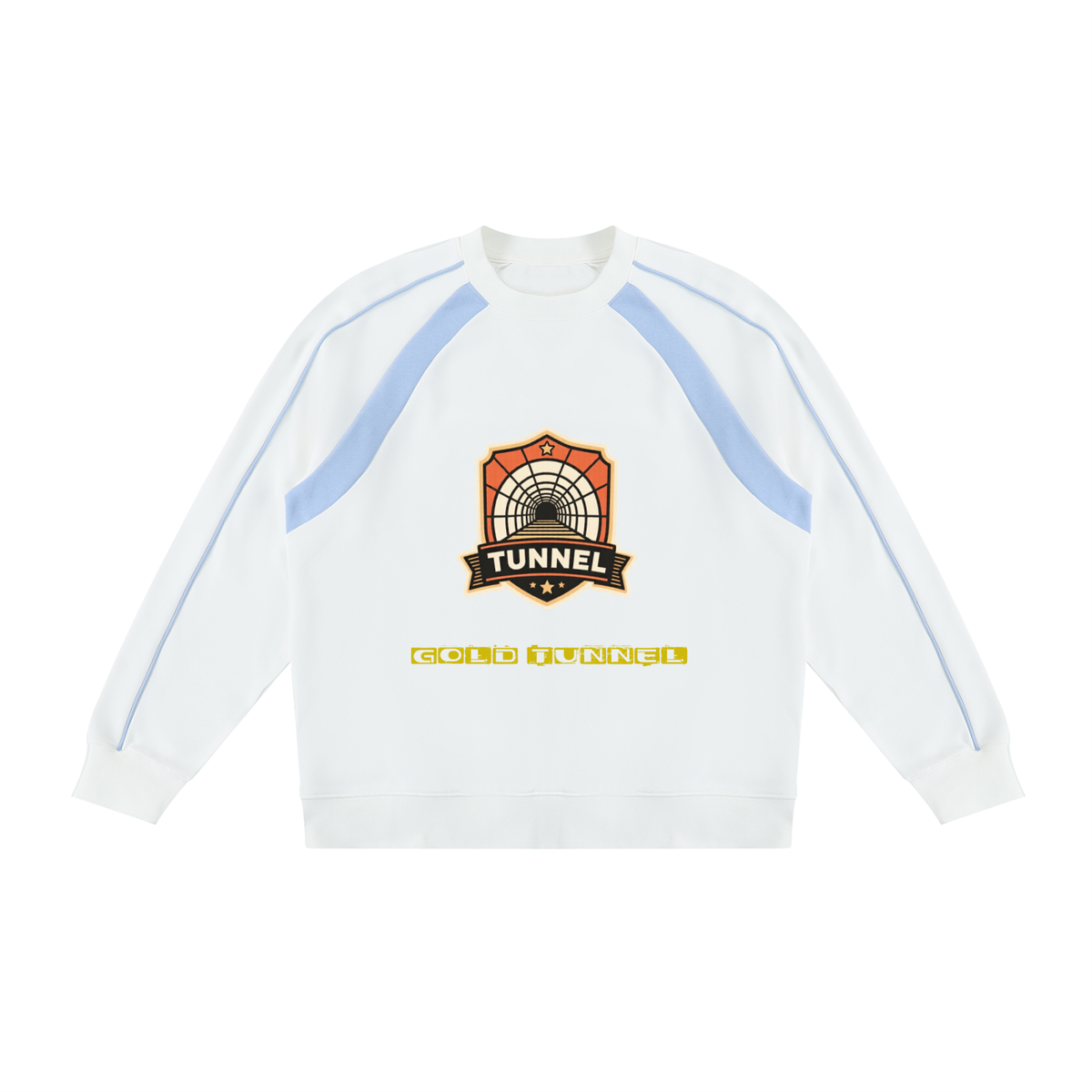 Unisex Color Block Crewneck Sweatshirt